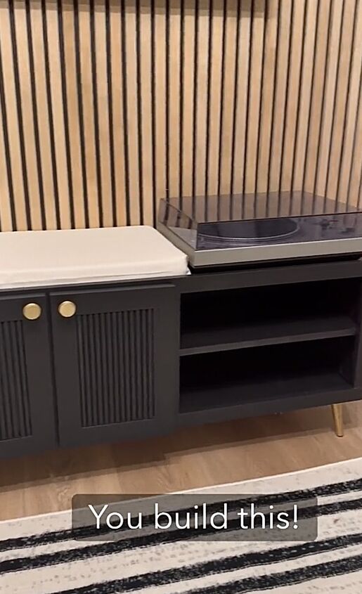 diy cabinet, DIY cabinet for vinyl records