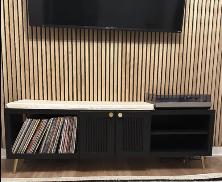 diy cabinet, DIY cabinet for vinyl records