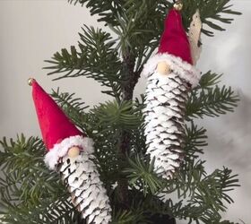 Pine cone Christmas gnomes