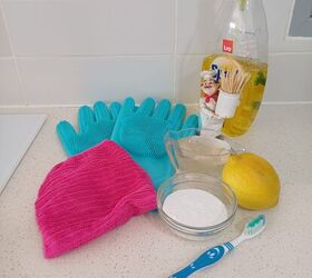 how to clean a dishwasher, Supplies needed for cleaning a dishwasher