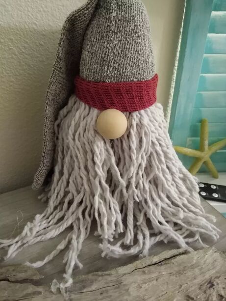 Dollar Tree mop gnome