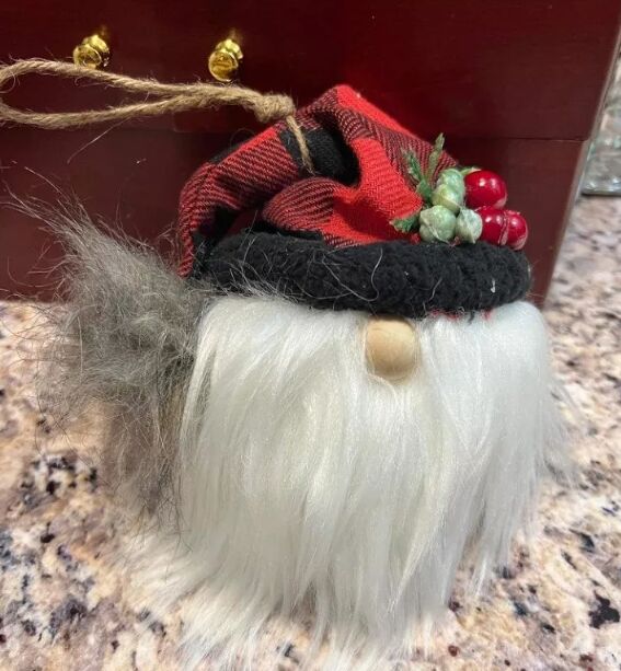 DIY jingle bell gnome