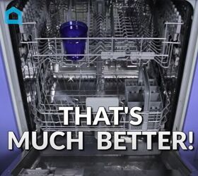 how to clean a dishwasher, Clean and shiny dishwasher