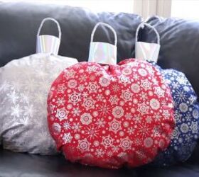 DIY ornament pillows