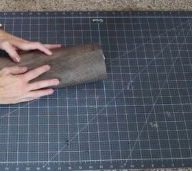 Roll paper into a tube shape
