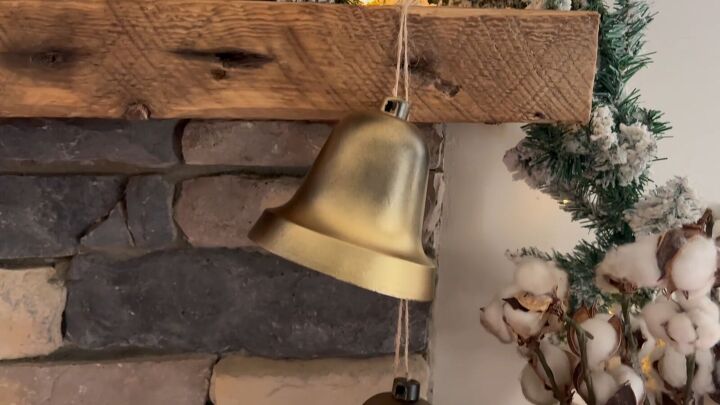 How to make affordable antique Christmas bell decorations