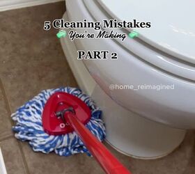 5 Common Cleaning Mistakes & How to Avoid Them