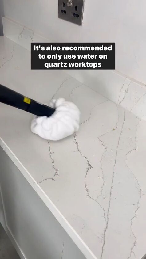 How to steam clean countertops