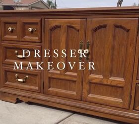 diy dresser makeover, Dresser before the makeover