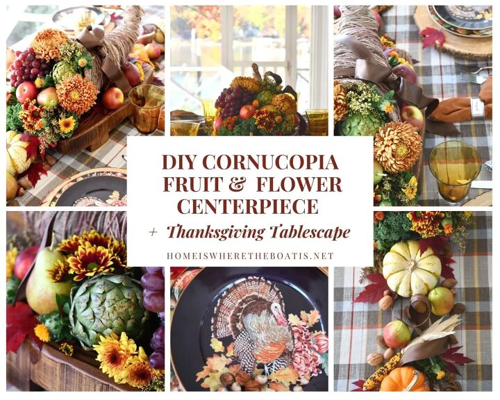 how to make a cornucopia or horn of plenty for thanksgiving