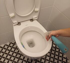 Clean the toilet