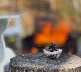 diy hand dipped pinecone fire starters, PERFECTO PARA LA HOGUERA