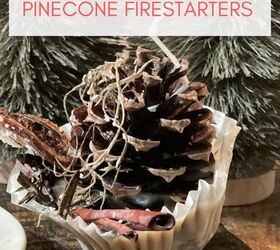 diy hand dipped pinecone fire starters, PINCHAR PARA M S TARDE