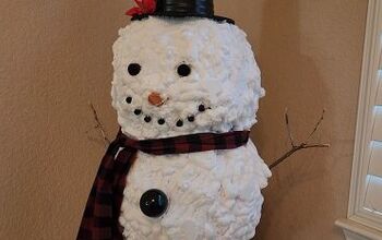 How to Make a Life Size Fake Snowman With Expanding Foam
