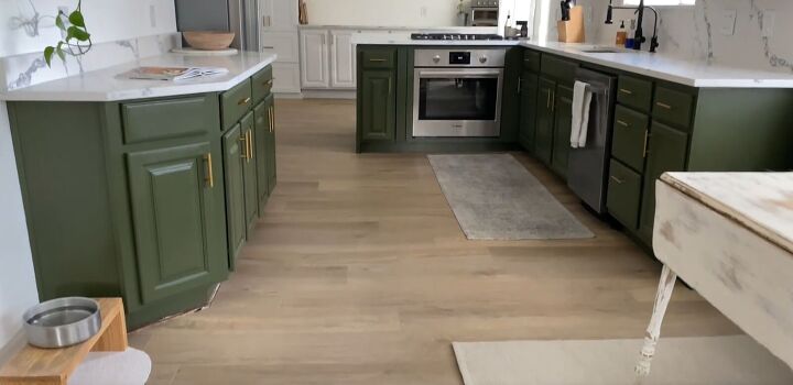 beautiful home makeover with malibu wide plank, After image of kitchen Malibu Wide Plank flooring