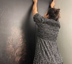 dramtico cambio de imagen del bao con papel pintado, Dramatic Wallpaper Makeover c mo
