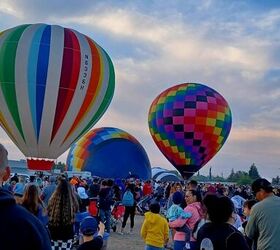 adornos navideos con globos aerostticos, Lanzamiento de globos Clovis Fest 2023
