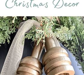 diy campanas de madera para navidad, Este tutorial paso a paso le mostrar c mo tomar una pieza encontrada y convertirla en una hermosa decoraci n para la temporada navide a