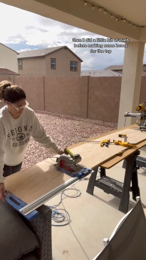 diy appliance cabinet, Building the wooden boxes