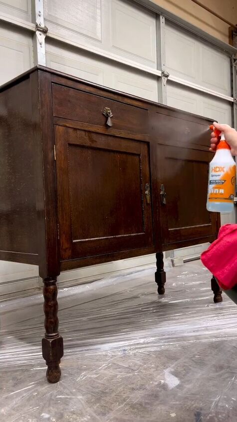 Clean Buffet Step-by-Step Buffet Makeover Idea: Giving Old Furniture a New Look ...
