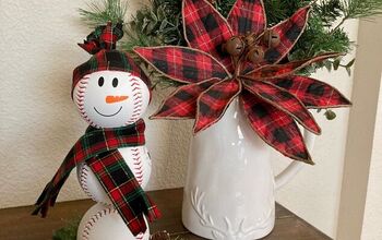 Baseball Snowman: DIY Christmas Decor For Sports Lovers