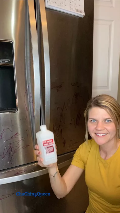 mom hack how i made permanent marker on stainless steel temporary