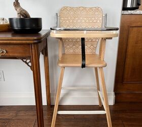 Antique High Chair Makeover