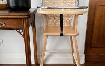 Antique High Chair Makeover
