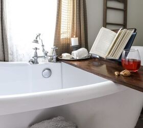 Bandeja de bañera DIY: Hazlo con una tabla