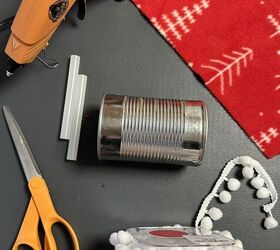 cmo hacer un porta latas de fieltro de rbol de navidad diy