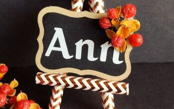Easy & Inexpensive Thanksgiving Place Cards