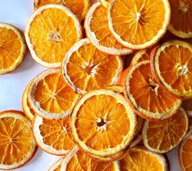 guirnalda de ans estrellado con rodajas de naranja, rodajas de naranja
