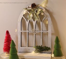 Diseño Invernal Festivo Con Marco Arqueado De Dollar Tree