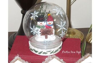 Make Your Cloches and Snow Globes Unique Using Window Clings