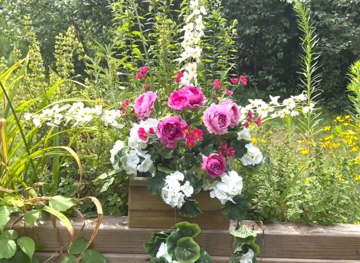 how to hang window boxes, Window box planter ready to hang