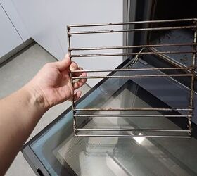 Dirty oven rack