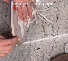 life hacks for home, Cleaning sneakers