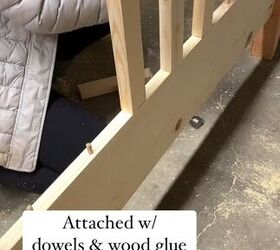 Building the toddler bed