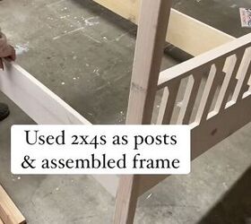 Assembling the frames out of 2x4s