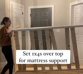Installing the mattress support