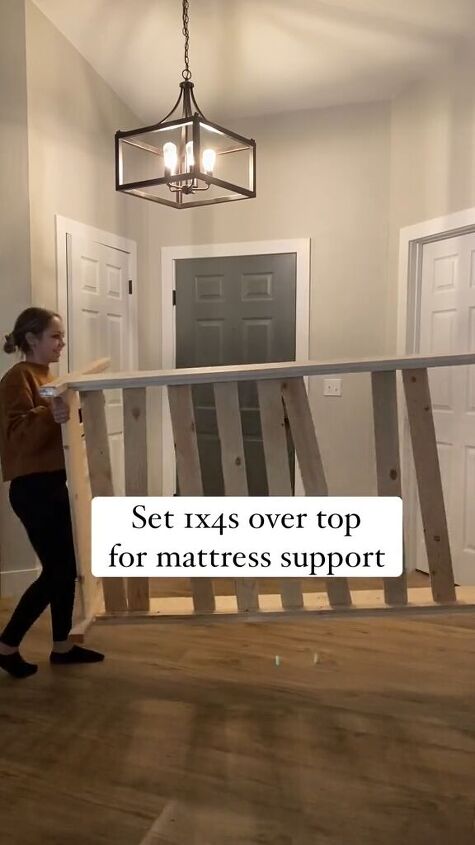 Installing the mattress support