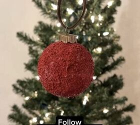 DIY textured ornaments