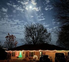 fcil rbol en casa con mini luces de navidad