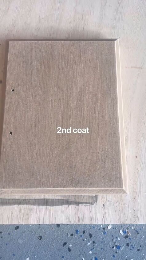 faux wood paint, Second coat of stain