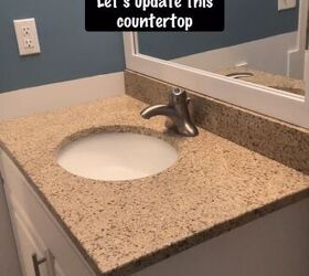 diy epoxy marble countertop, Countertop before the makeover