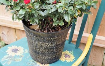 How To Upcycle An Old Wooden Chair Into Beautiful Garden Decor