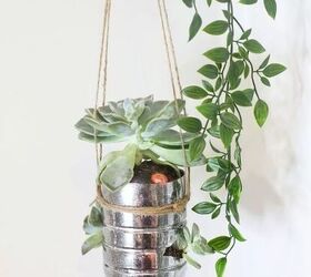 how to hang a plant from the ceiling without holes, Hanging plants from the ceiling