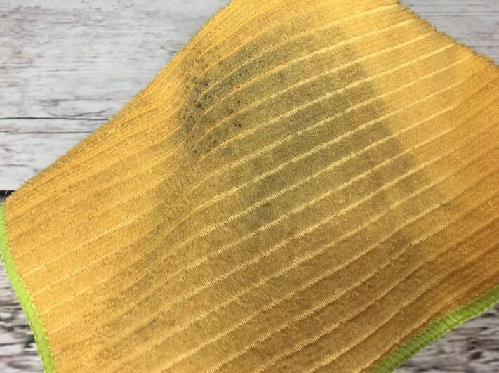 how to clean ceiling fan, Dust and grime from a ceiling fan