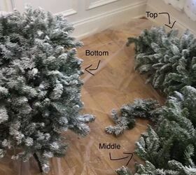 how to decorate a christmas tree, Setting up the Christmas tree