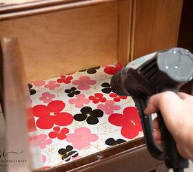cmo usar papel para decoupage nightstands makeover